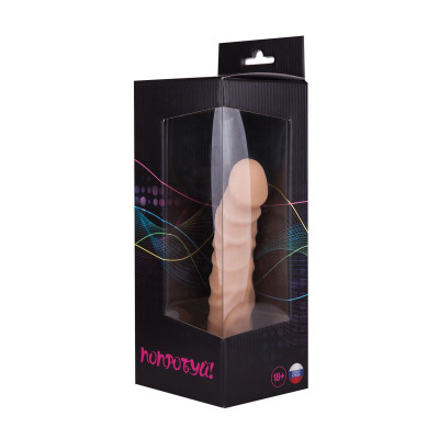 Реалистичный фаллоимитатор №17 на присоске - 18 см. Реалистичный фаллоимитатор №17 на присоске - 18 см.