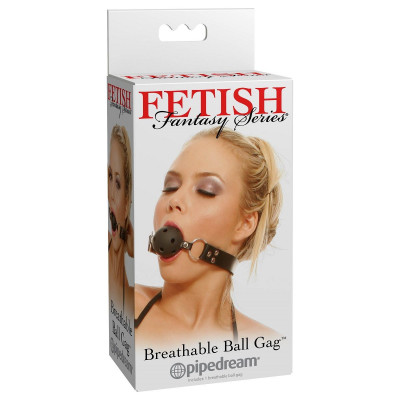 Кляп с отверстиями Breathable Ball Gag Кляп с отверстиями Breathable Ball Gag