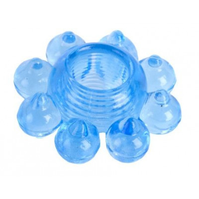 Голубая гелевая насадка-цветок Голубая гелевая насадка-цветок