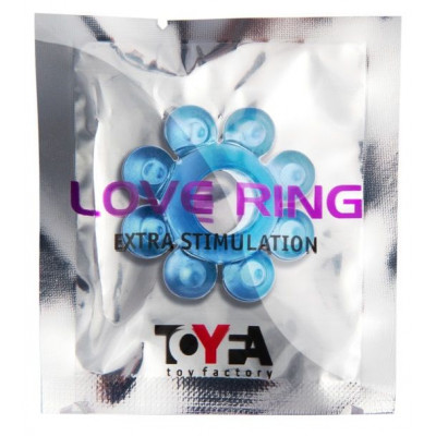 Голубая гелевая насадка-цветок Голубая гелевая насадка-цветок