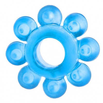 Голубая гелевая насадка-цветок Голубая гелевая насадка-цветок