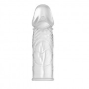 Прозрачная насадка с закрытой головкой - 14 см.