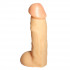 Насадка-фаллос телесного цвета - 17 см. Насадка-фаллос телесного цвета - 17 см.