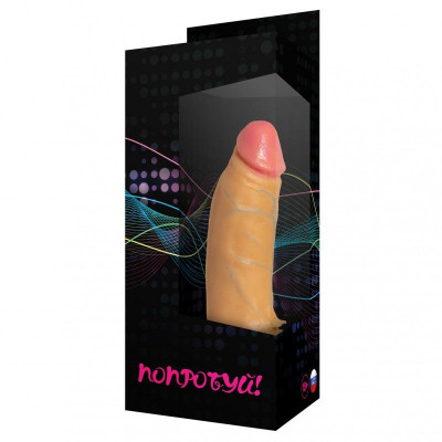 Фаллоимитатор-реалистик №10 с присоской - 17 см. Фаллоимитатор-реалистик №10 с присоской - 17 см.