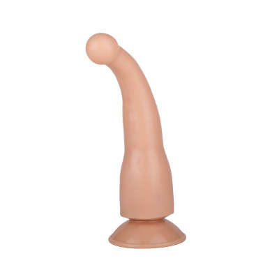 Массажер-стимулятор точки G на присоске - 19,5 см. Массажер-стимулятор точки G на присоске - 19,5 см.