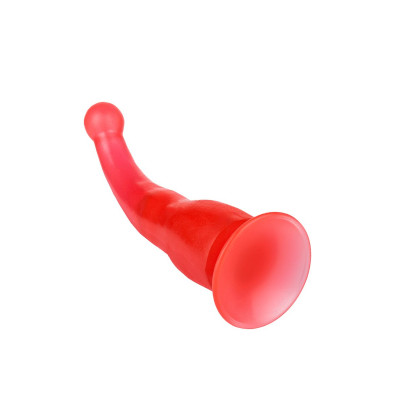 Массажер-стимулятор точки G/простаты на присоске розового цвета - 19,5 см. Массажер-стимулятор точки G/простаты на присоске розового цвета - 19,5 см.