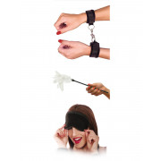 Набор фиксаций для эротических игр с перышком Sensual Seduction Kit