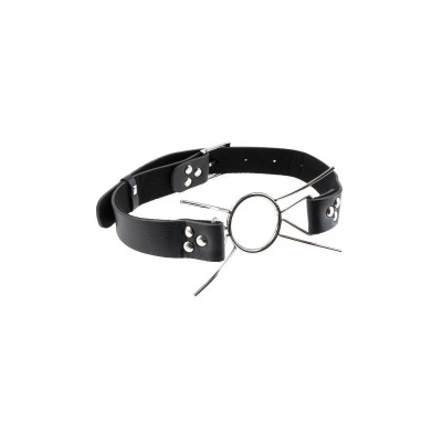 Металлический расширитель для рта на кожаном ремешке Spider Gag Металлический расширитель для рта на кожаном ремешке Spider Gag