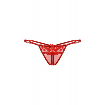 Ажурные трусики-стринг с разрезом Ажурные трусики-стринг с разрезом