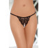 Кружевные трусики-стринг с разрезиком Кружевные трусики-стринг с разрезиком