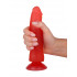 Фаллоимитатор гелевый с присоской на основании - 17 см. Фаллоимитатор гелевый с присоской на основании - 17 см.