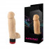 Вибратор реалистичной формы №5 с мошонкой - 17 см. Вибратор реалистичной формы №5 с мошонкой - 17 см.