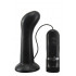 Черная анальная пробка с 4 режимами вибрации E4 CURVE HEAD - 11 см. Черная анальная пробка с 4 режимами вибрации E4 CURVE HEAD - 11 см.
