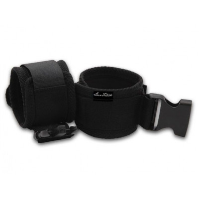 Черные фиксаторы для рук или ног G-Spot Pal Черные фиксаторы для рук или ног G-Spot Pal