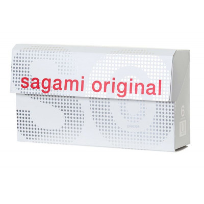 Ультратонкие презервативы Sagami Original 0.02 - 6 шт. Ультратонкие презервативы Sagami Original 0.02 - 6 шт.