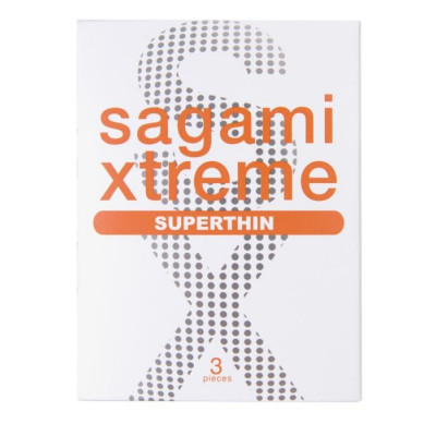 Ультратонкие презервативы Sagami Xtreme Superthin - 3 шт. Ультратонкие презервативы Sagami Xtreme Superthin - 3 шт.