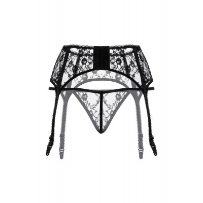Комплект из кружевного пояса и трусиков-стринг Комплект из кружевного пояса и трусиков-стринг