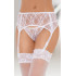 Комплект из кружевного пояса и трусиков-стринг Комплект из кружевного пояса и трусиков-стринг