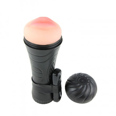 Мастурбатор-ротик в тубе с 7 уровнями вибрации и выносным пультом Мастурбатор-ротик в тубе с 7 уровнями вибрации и выносным пультом