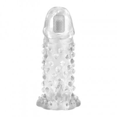 Насадка с пупырышками, усиками и вибропулькой Насадка с пупырышками, усиками и вибропулькой