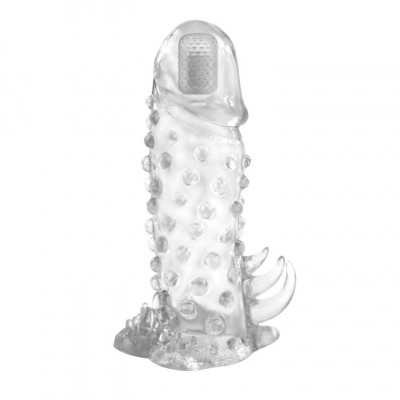 Насадка с пупырышками, усиками и вибропулькой Насадка с пупырышками, усиками и вибропулькой