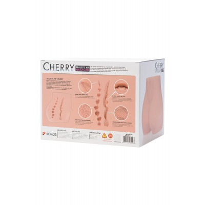 Мастурбатор-полуторс Cherry с вибрацией и двумя любовными тоннелями Мастурбатор-полуторс Cherry с вибрацией и двумя любовными тоннелями