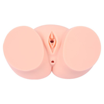 Мастурбатор-полуторс Cherry с вибрацией и двумя любовными тоннелями Мастурбатор-полуторс Cherry с вибрацией и двумя любовными тоннелями