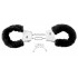 Меховые чёрные наручники Beginner s Furry Cuffs Меховые чёрные наручники Beginner s Furry Cuffs