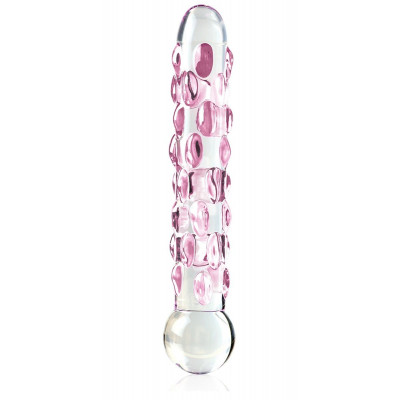 Стеклянный фаллоимитатор Icicles №7 - 17,8 см. Стеклянный фаллоимитатор Icicles №7 - 17,8 см.