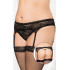 Кружевной пояс для чулочек в комплекте с трусиками-стринг Кружевной пояс для чулочек в комплекте с трусиками-стринг