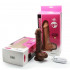 Телесный вибратор 10 Mode Vibrating Carved Dildo - 20 см. Телесный вибратор 10 Mode Vibrating Carved Dildo - 20 см.