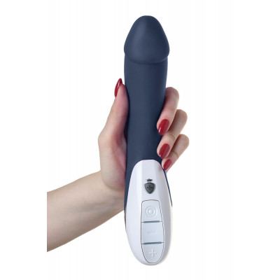 Темно-синий вибратор Mystim Terrific Truman - 27 см. Темно-синий вибратор Mystim Terrific Truman - 27 см.