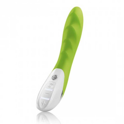 Вибратор Mystim цвета лайма Sassy Simon - 27 см. Вибратор Mystim цвета лайма Sassy Simon - 27 см.