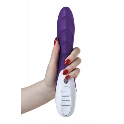 Фиолетовый вибратор Mystim Sassy Simon - 27 см. Фиолетовый вибратор Mystim Sassy Simon - 27 см.