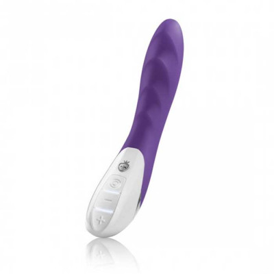 Фиолетовый вибратор Mystim Sassy Simon - 27 см. Фиолетовый вибратор Mystim Sassy Simon - 27 см.
