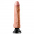 Вибратор телесного цвета с мошонкой Real Feel Deluxe №9 - 29 см. Вибратор телесного цвета с мошонкой Real Feel Deluxe №9 - 29 см.