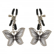 Зажимы на соски с бабочками Butterfly Nipple Clamps