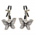 Зажимы на соски с бабочками Butterfly Nipple Clamps Зажимы на соски с бабочками Butterfly Nipple Clamps