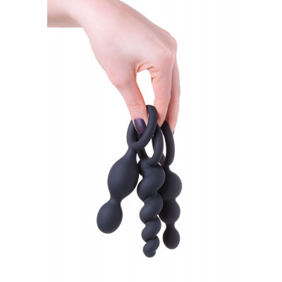 Набор чёрных анальных цепочек Satisfyer Booty Call Набор чёрных анальных цепочек Satisfyer Booty Call