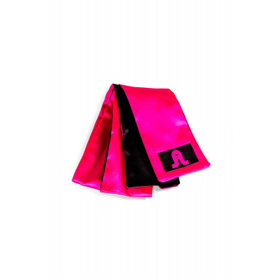 Черно-розовая атласная повязка на глаза Satin Sash Черно-розовая атласная повязка на глаза Satin Sash