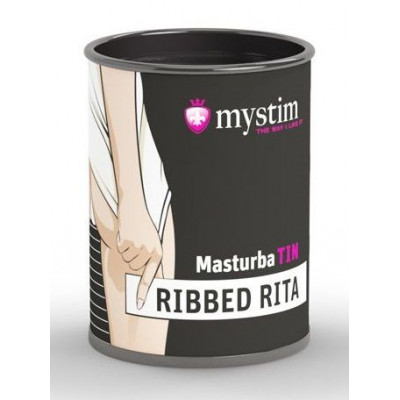 Компактный мастурбатор MasturbaTIN Ribbed Rita Компактный мастурбатор MasturbaTIN Ribbed Rita