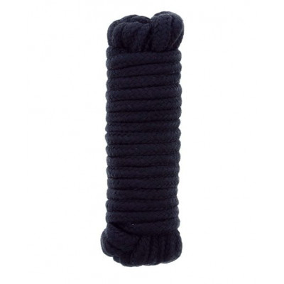 Чёрная веревка для связывания BONDX LOVE ROPE - 5 м. Чёрная веревка для связывания BONDX LOVE ROPE - 5 м.