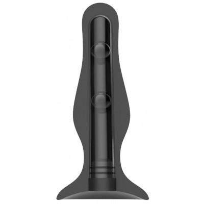 Черная анальная пробка Self Penetrating Butt Plug № 67 - 12,7 см. Черная анальная пробка Self Penetrating Butt Plug № 67 - 12,7 см.