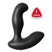 Черный массажер простаты Electro Stim Prostate Vibe с электростимуляцией - 13,3 см.