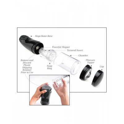 Автоматический мастурбатор-ротик с подсветкой Mega-Bator Mouth Автоматический мастурбатор-ротик с подсветкой Mega-Bator Mouth