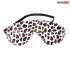 Маска на резинке леопардового цвета Маска на резинке леопардового цвета