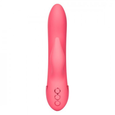 Коралловый вибратор San Francisco Sweetheart с функцией движения пальчика Коралловый вибратор San Francisco Sweetheart с функцией движения пальчика