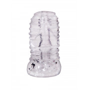 Прозрачный двусторонний мастурбатор STROKER №3