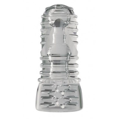 Прозрачный двусторонний мастурбатор STROKER №3 Прозрачный двусторонний мастурбатор STROKER №3