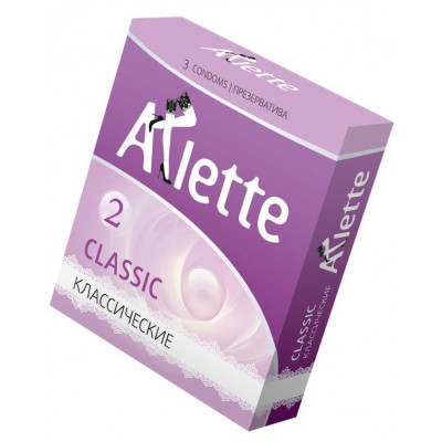 Классические презервативы Arlette Classic - 3 шт. Классические презервативы Arlette Classic - 3 шт.